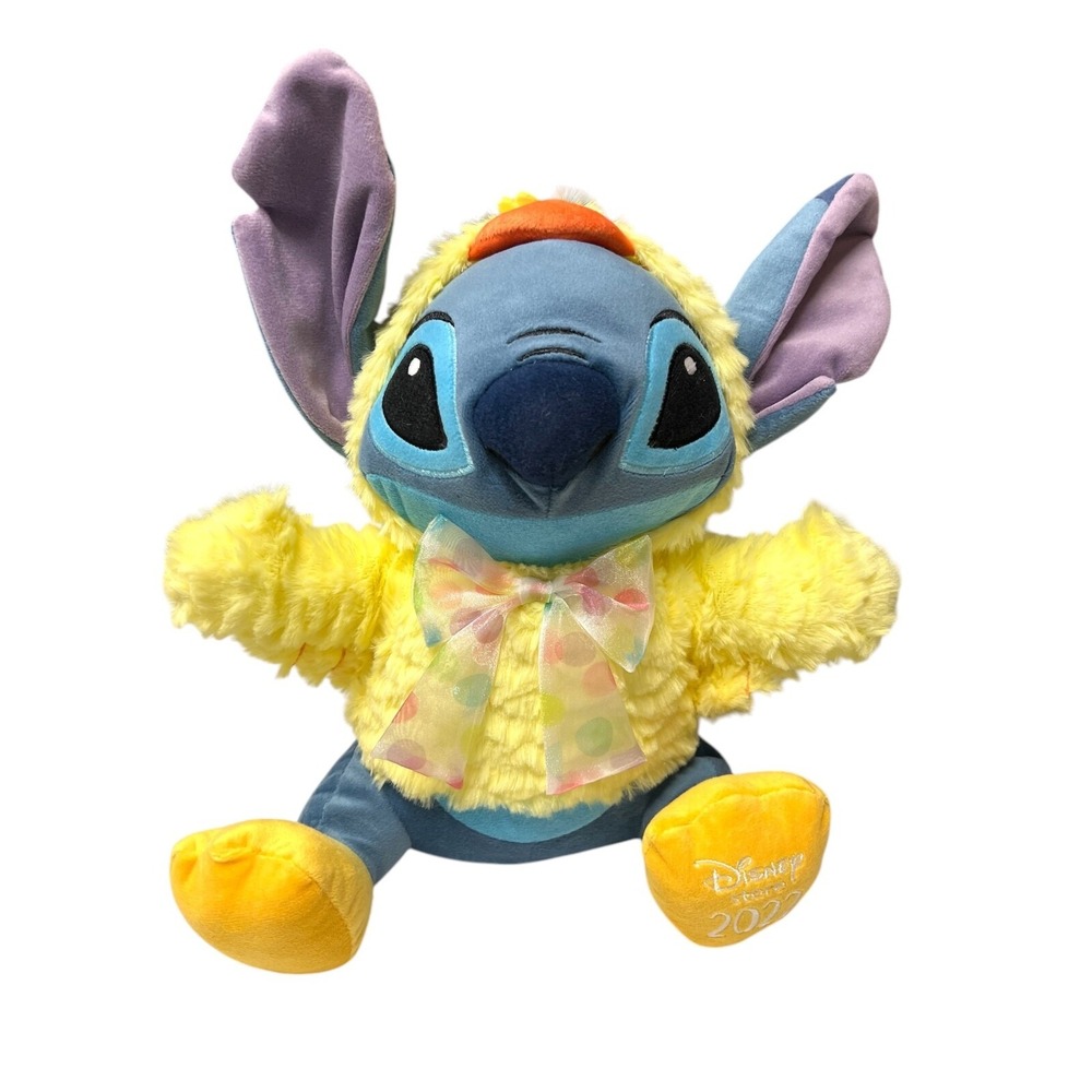 Disney Store Stitch Plush 12" Chicken Bunny Doll Lilo & Stitch Easter 2022 NWT